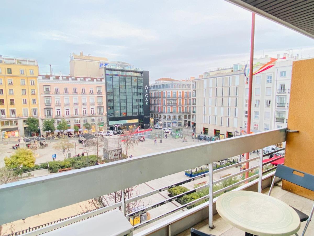 Estudio Doble Con Balcon En Madrid Centro מראה חיצוני תמונה