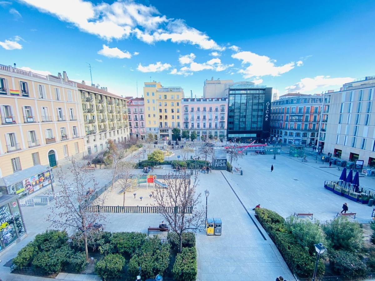 Estudio Doble Con Balcon En Madrid Centro מראה חיצוני תמונה